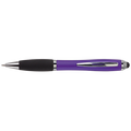 Ballpoint with Rubber Grip and Stylus