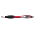 Ballpoint with Rubber Grip and Stylus