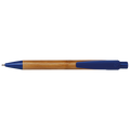 Bamboo Ballpoint Pen with Plastic Trims