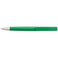 Rounded Clip Ballpoint Pen With Coloured Barrel