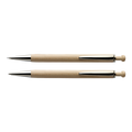 Maple Wood Pen And Clutch Pencil Set