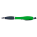 Curved Design Logo Light Up Ballpoint Pen