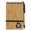Bamboo Notebook With Pen