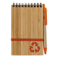 Bamboo Notebook With Pen