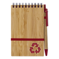 Bamboo Notebook With Pen