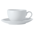 White Basics Coupe Demi Cup and Saucer 100ml