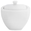Arctic White Square Sugar Bowl