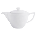 Arctic White Square Tea Pot