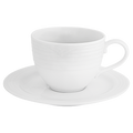 Arctic White Tea Cup and Saucer 200ml