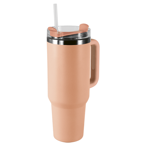 1.2L Double Walled Travel Mug with Straw