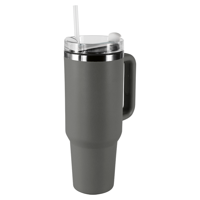 1.2L Double Walled Travel Mug with Straw