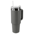 1.2L Double Walled Travel Mug with Straw
