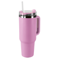 1.2L Double Walled Travel Mug with Straw