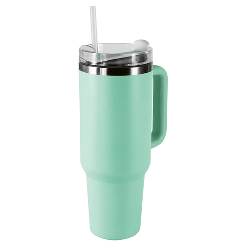 1.2L Double Walled Travel Mug with Straw
