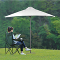 Alumium 2.2m x 2.2m Umbrella