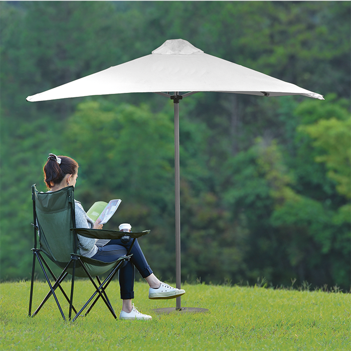 Aluminium 2x2 Sliding Umbrella
