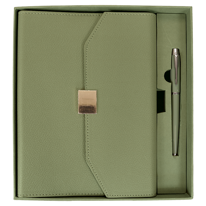 Executive Notebook And Pen In Card Folder