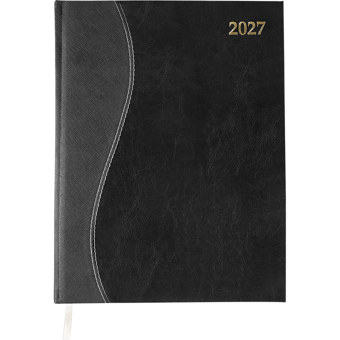 2027 A5 Wave S-Stitched Diary