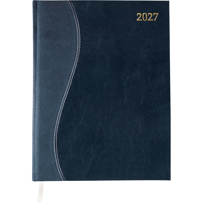 2027 A5 Wave S-Stitched Diary