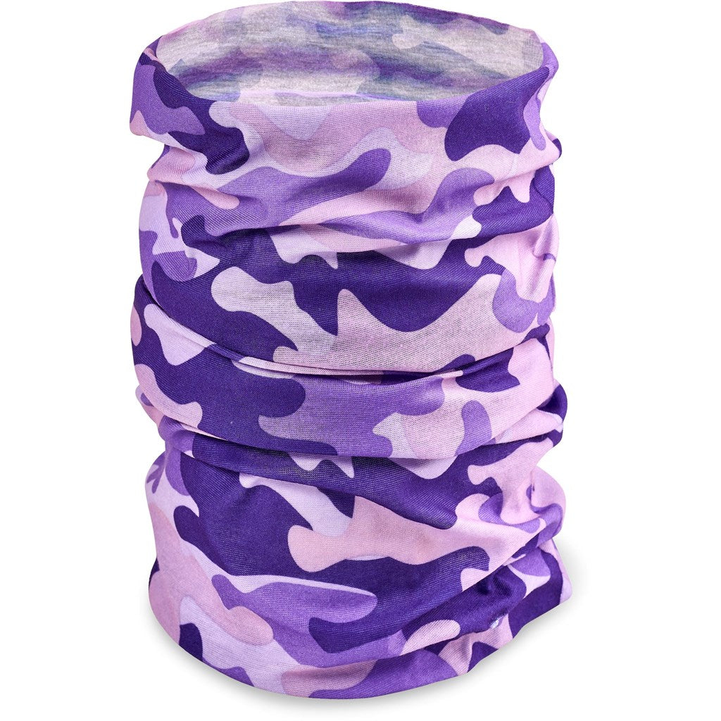 Kids Camo Flexi Tubular Bandana