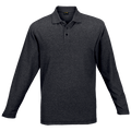175g Pique Knit Long Sleeve Golfer Mens