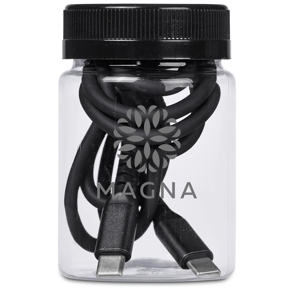 Altitude Barlitt Fast Charge Type-C to Type-C Charging Cable Cable in Jar