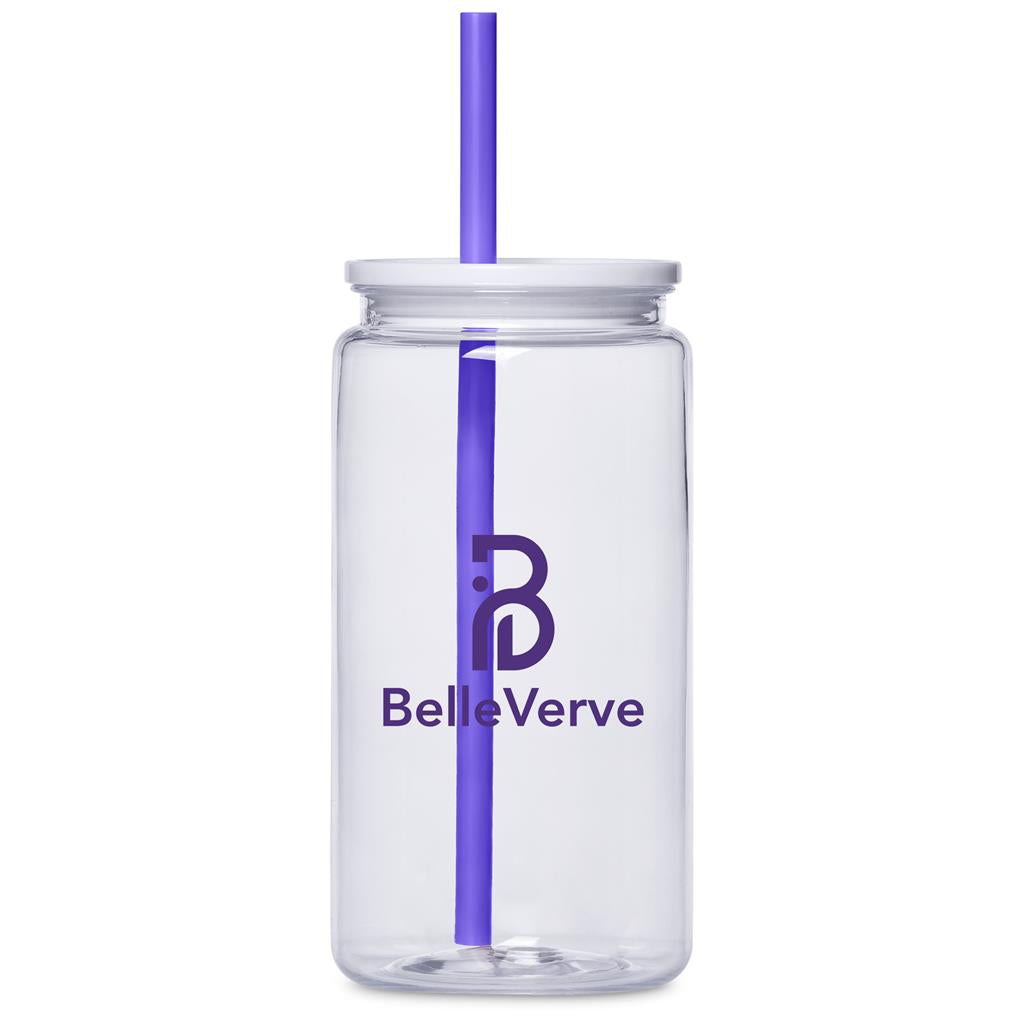 Altitude Mina Plastic Tumbler and Straw - 550ml