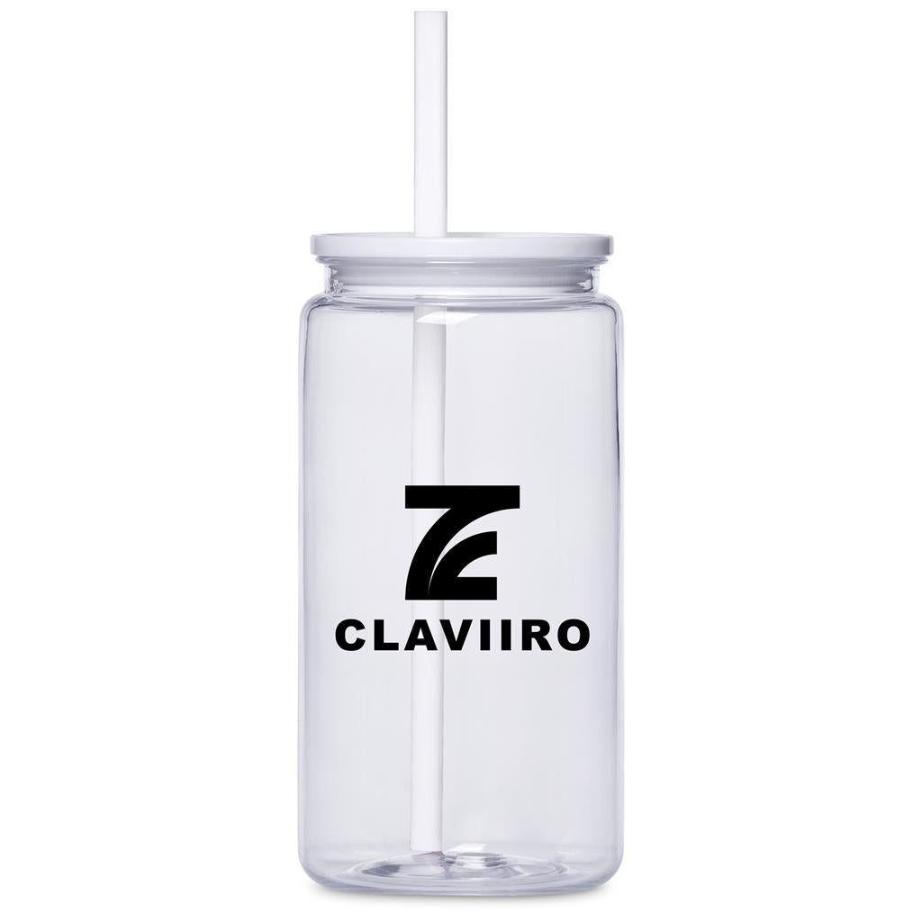 Altitude Mina Plastic Tumbler and Straw - 550ml