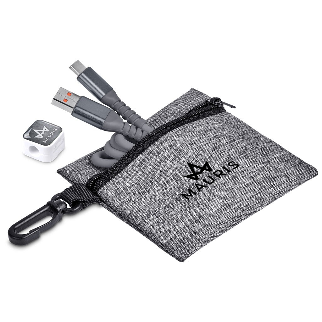 Altitude Tale Charging Cable & Clip in Clip Pouch