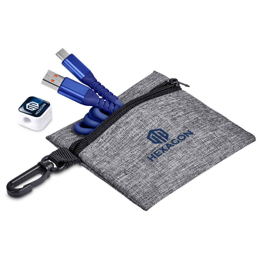 Altitude Tale Charging Cable & Clip in Clip Pouch