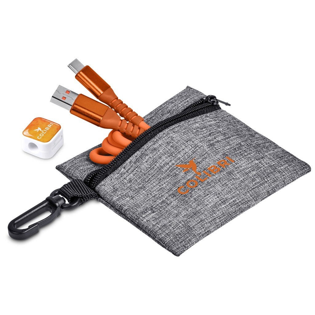 Altitude Tale Charging Cable & Clip in Clip Pouch