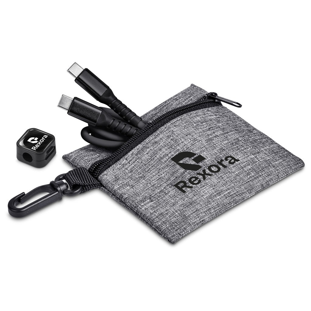 Altitude Bara Charging Cable & Clip in Clip Pouch