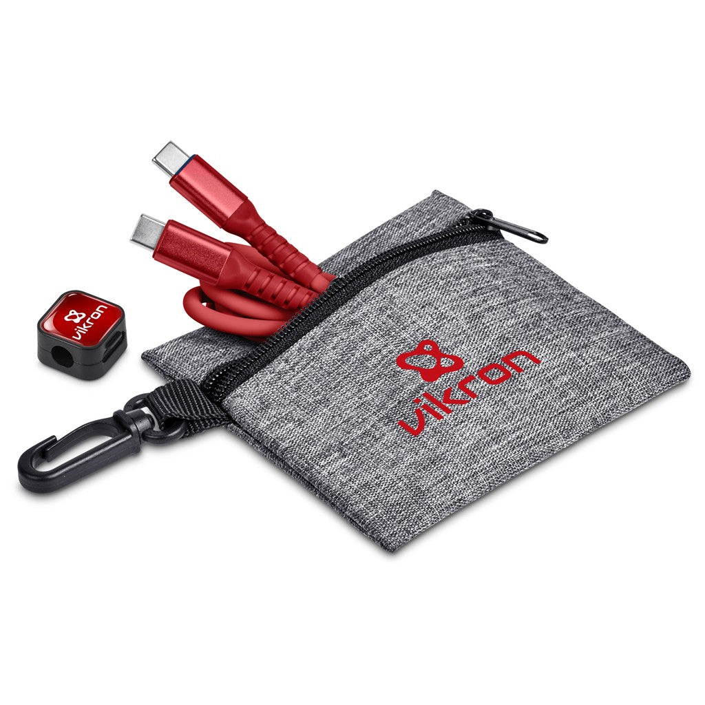Altitude Bara Charging Cable & Clip in Clip Pouch