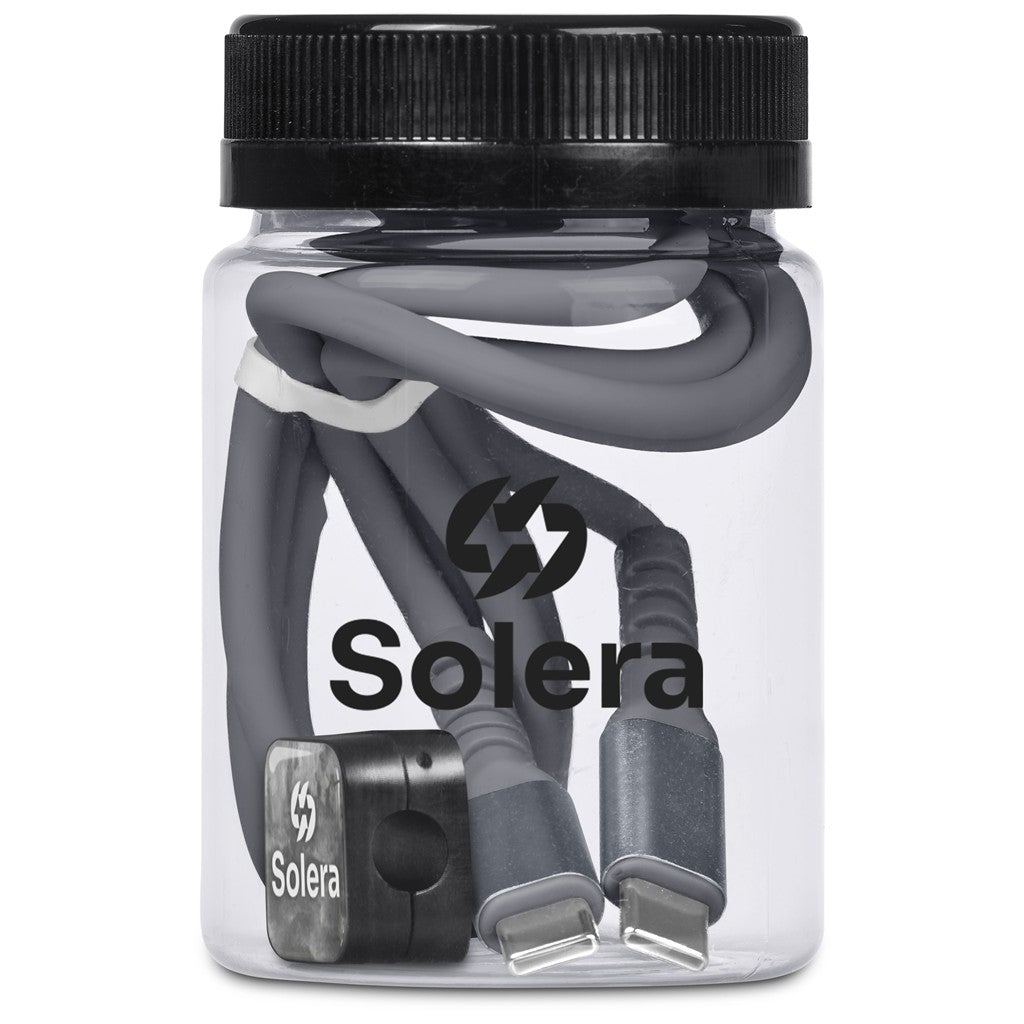 Altitude Raiv Charging Cable And Clip in Jar