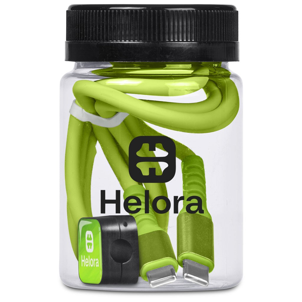 Altitude Raiv Charging Cable And Clip in Jar