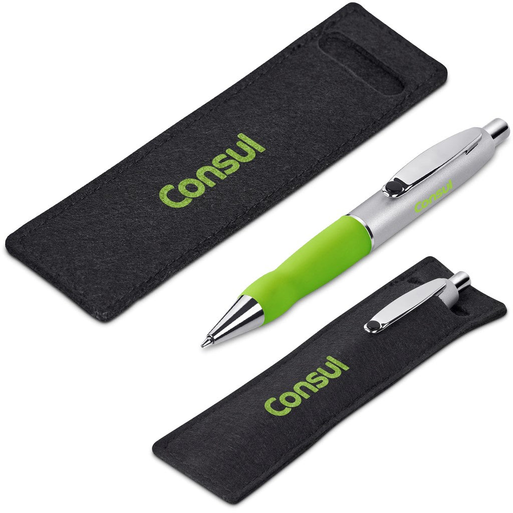 Altitude Turbo Tide Ball Pen in Felt Pouch