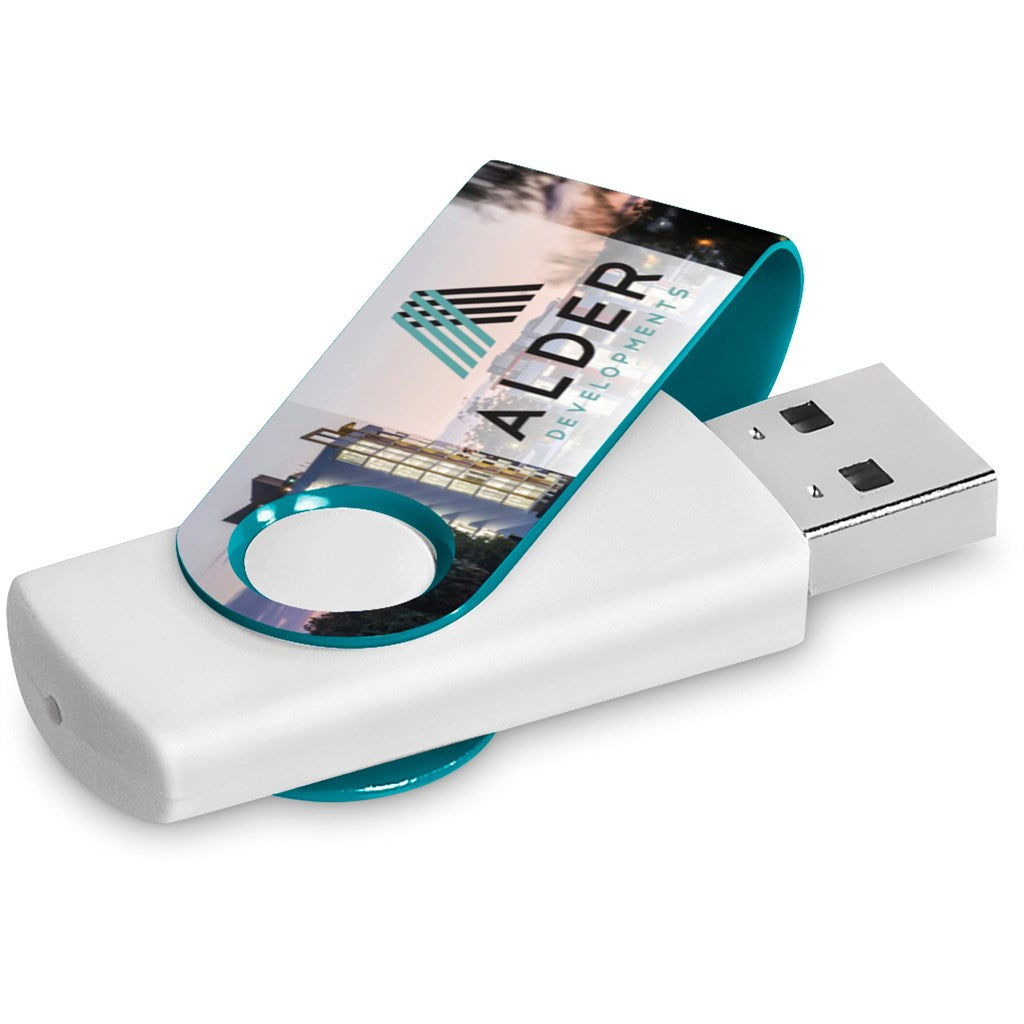 Altitude Axis Gyro White Flash Drive - 8GB