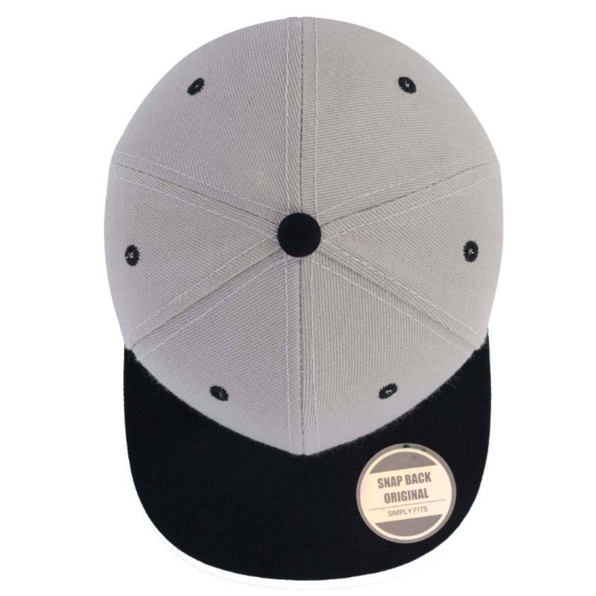 Snapback Two-Tone Cap