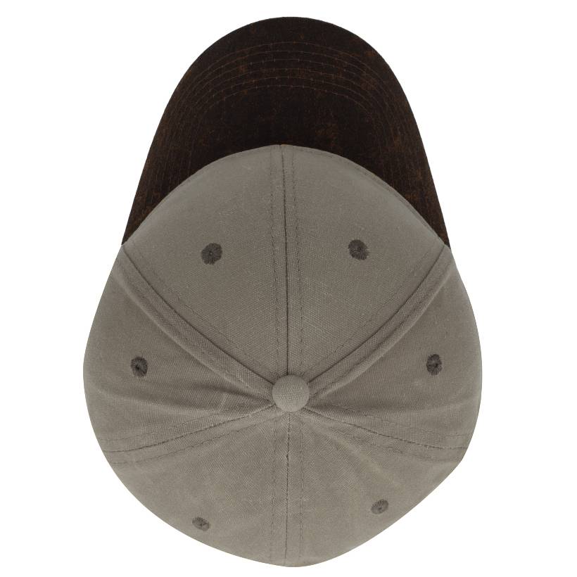 Two-Tone Waxed Oilskin 6 Panel