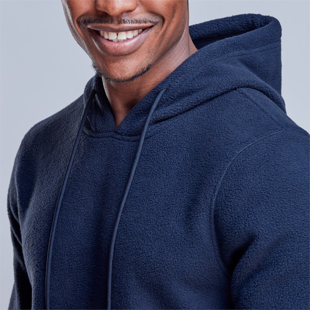 Ladies Dawson Polar Fleece Hooded Sweater - Navy