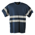 150g Poly Cotton Safety T-Shirt with tape