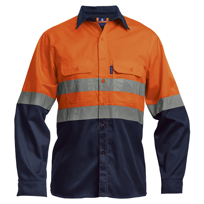 Barron Underground Long Sleeve Safety Shirt