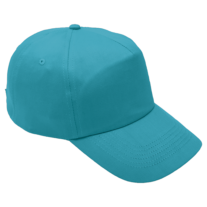 5 Panel Cotton with Hard Front Cap