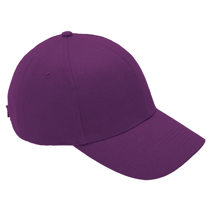 6 Panel Brushed Cotton Cap