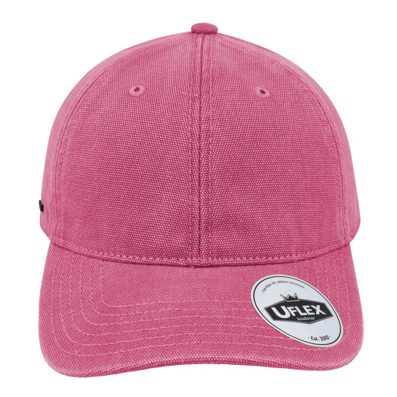6P Washed Canvas Dad Cap