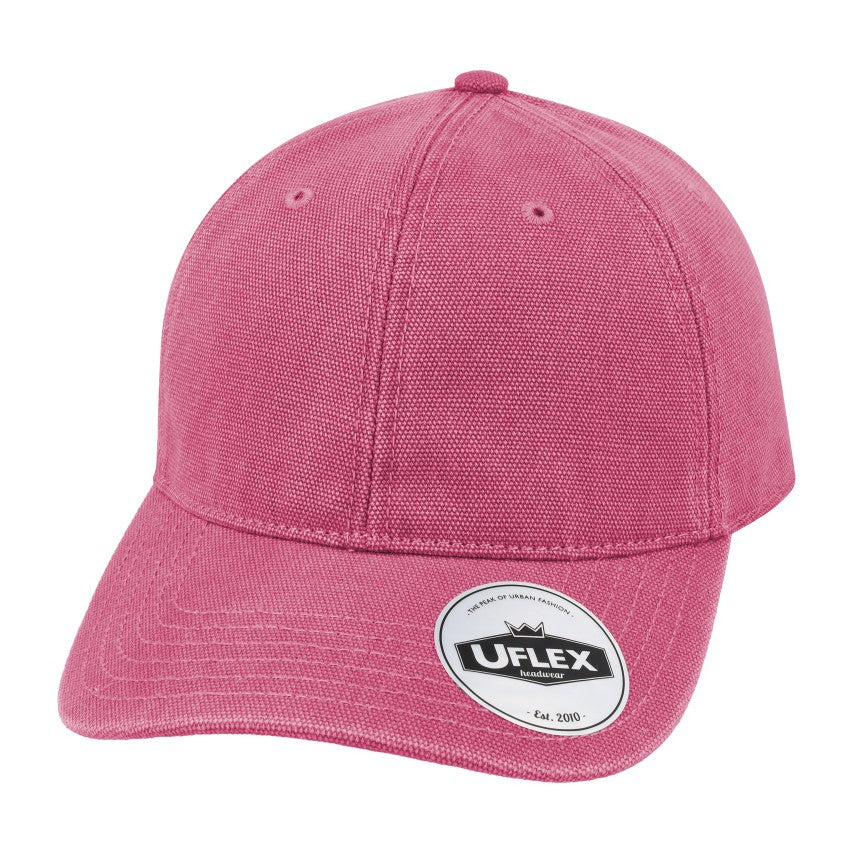 6P Washed Canvas Dad Cap