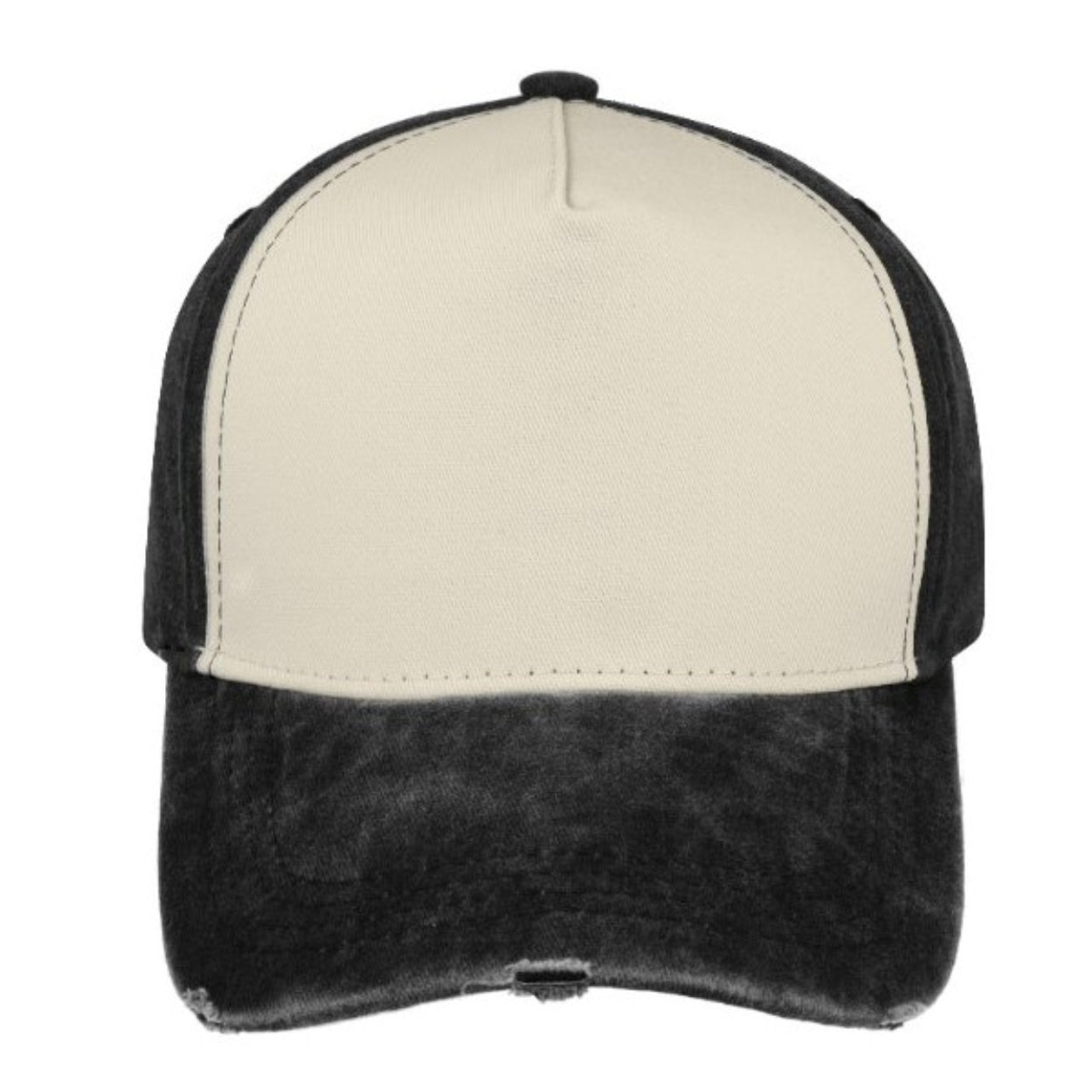 Pigment Washed 5 Panel Cap