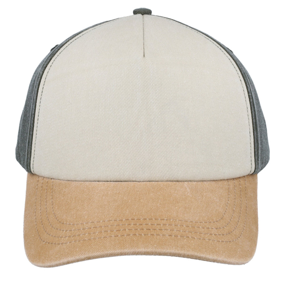 5 Panel Vintage Washed Cap