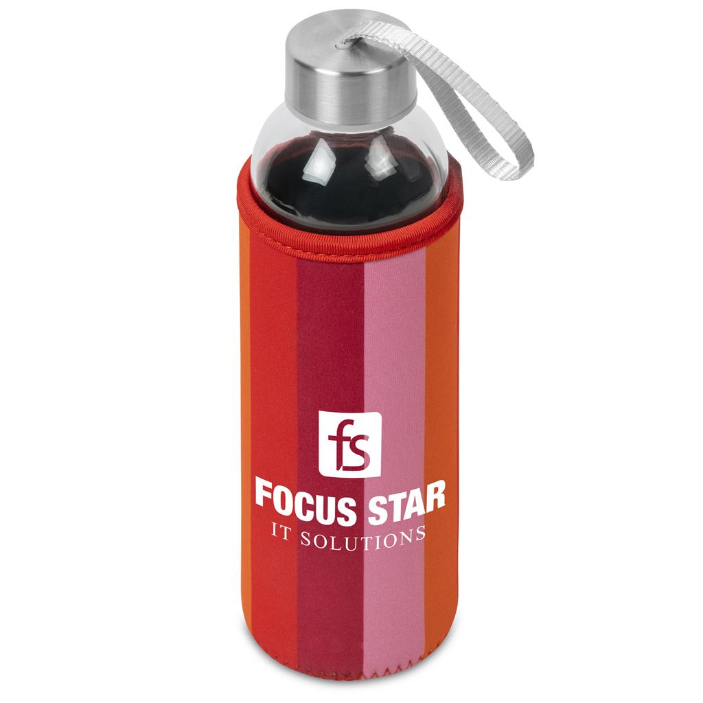 Kooshty Quirky Glass Water Bottle - 500ml