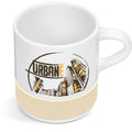 Kooshty Kaleido Sublimation Ceramic Mug - 320ml - Cream